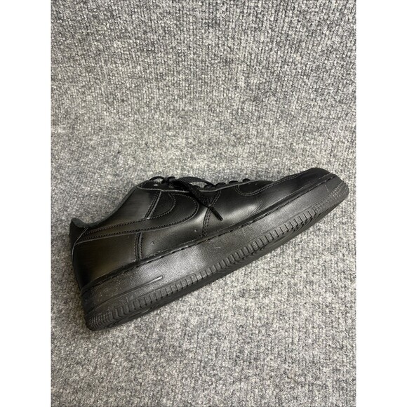 Nike Air Force 1 Low x Supreme Box Logo - Black Mens 8.5 Worn 3x - Picture 8 of 11